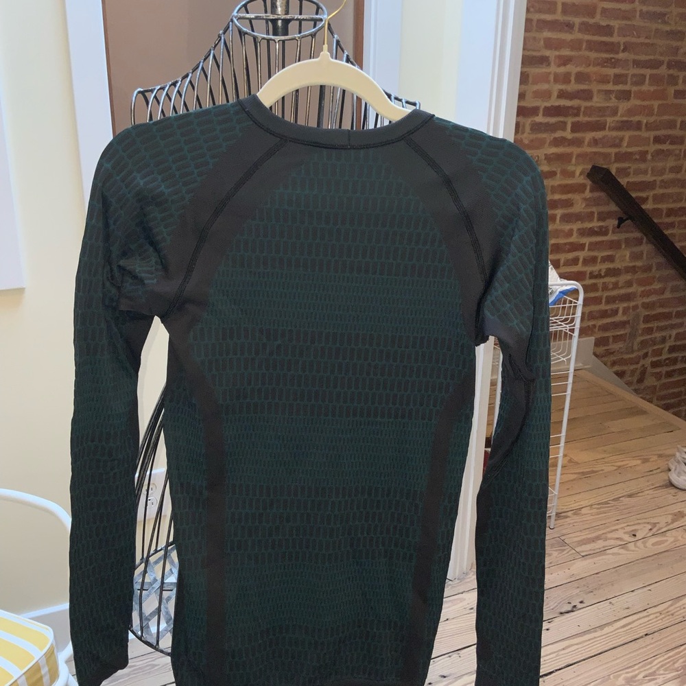 Lululemon About That Basic Long Sleeve Black/ For… - image 5
